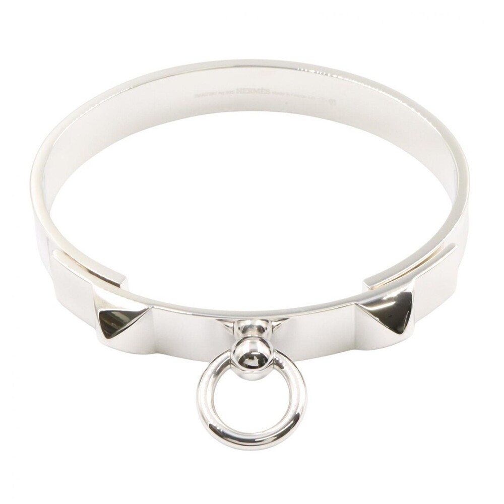 Hermes Collier De Chien Lg Bangle #310705H11B